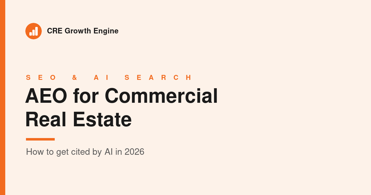 AEO for commercial real estate